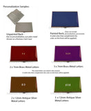 Art Nouveau Wallet with RFID Blocker for Credit Cards Vintage Inspired Bejeweled with Custom Colors and Personalized Options Available