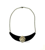 Antique Silver Lion Head Necklace Steampunk Jewelry Choose your Chain Length