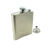 Skull and Crossbones Flask Inlaid in Hand Painted Black Ink Swirl Enamel Gothic Style with Personalized and Color Options