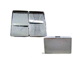 Steampunk Cigarette Case Mechanical Owl with Gear and Cog Inlaid in Hand Painted Enamel Robot Owl Metal Wallet Personalized Options