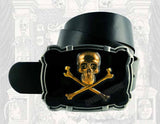 Skull and Crossbones Belt Buckle