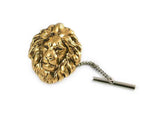 Lions Head Cufflinks Antiue Gold Neoclassic Leo Cuff Links Vintage Inspired Dress Shirts Accessory