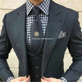 Compass Rose Medallion Tie Clip Inlaid in Hand Painted Black Enamel with Cufflink and Tie Pin Set Option