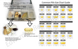 Battling Dragons Weekly Pill Box with Individual Compartments Medieval StyleGame of Thrones Inspired Personalize and Color Options
