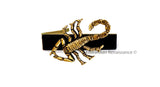 Scorpion Tie Pin in Antique Sterling Silver Plating Neo Victorian Zodiac Inspired Neck Tie Accessory