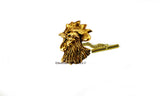 Rooster Tie Clip Antique Gold Plating Neo Victorian Accessory Vintage Inspired with Cufflink and Tie Pin Set Options