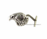 American Eagle Head Cufflinks plated in Antique Sterling Silver Vintage Inspired with Set Option Available