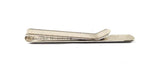Angel Wing Tie Bar Inlaid in Hand Painted Black Glossy Enamel on Antique Sterling Silver Large Slide Tie Bar Accent with Color Options