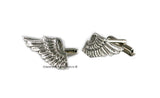 Gold Angel Wings Cuff Links Neo Victorian Cufflinks Vintage Inspired
