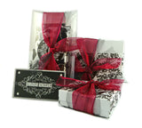 Octopus Business Card Case Inlaid in Hand Painted Black Ink Swirl Enamel Gothic Kraken with Personalize and Color Options